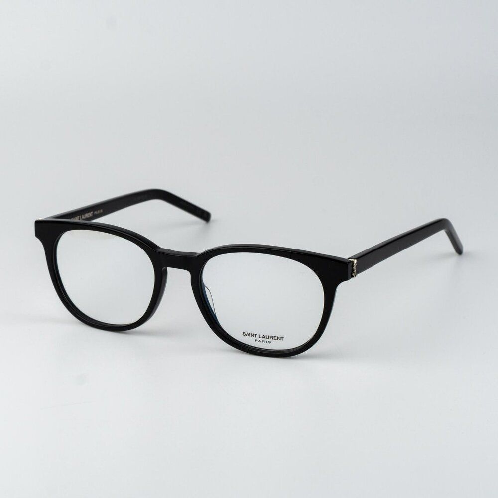 Saint Laurent Women Eyeglasses Black Square Slm111 001 New Authentic